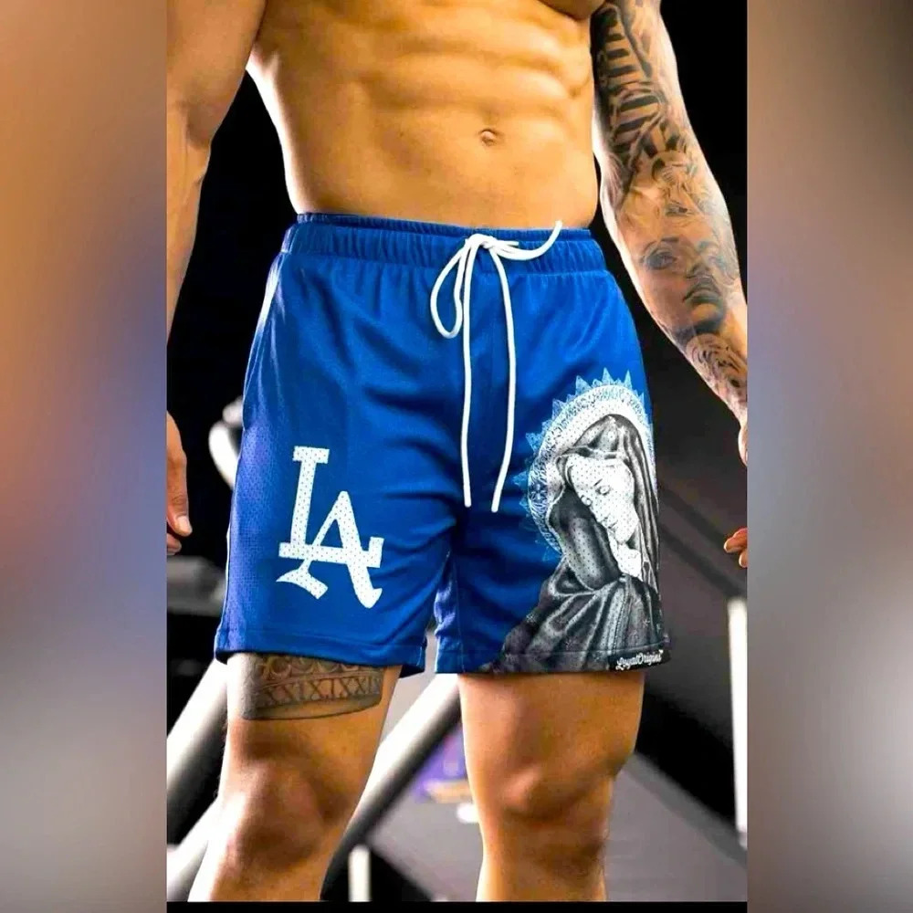 LA 'AVE MARIA' PREMIUM MESH SHORTS